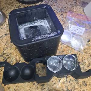 tinana crystal clear ice ball  maker 3 