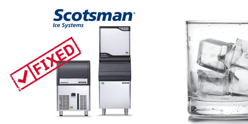 scotsman ice maker troubleshooting