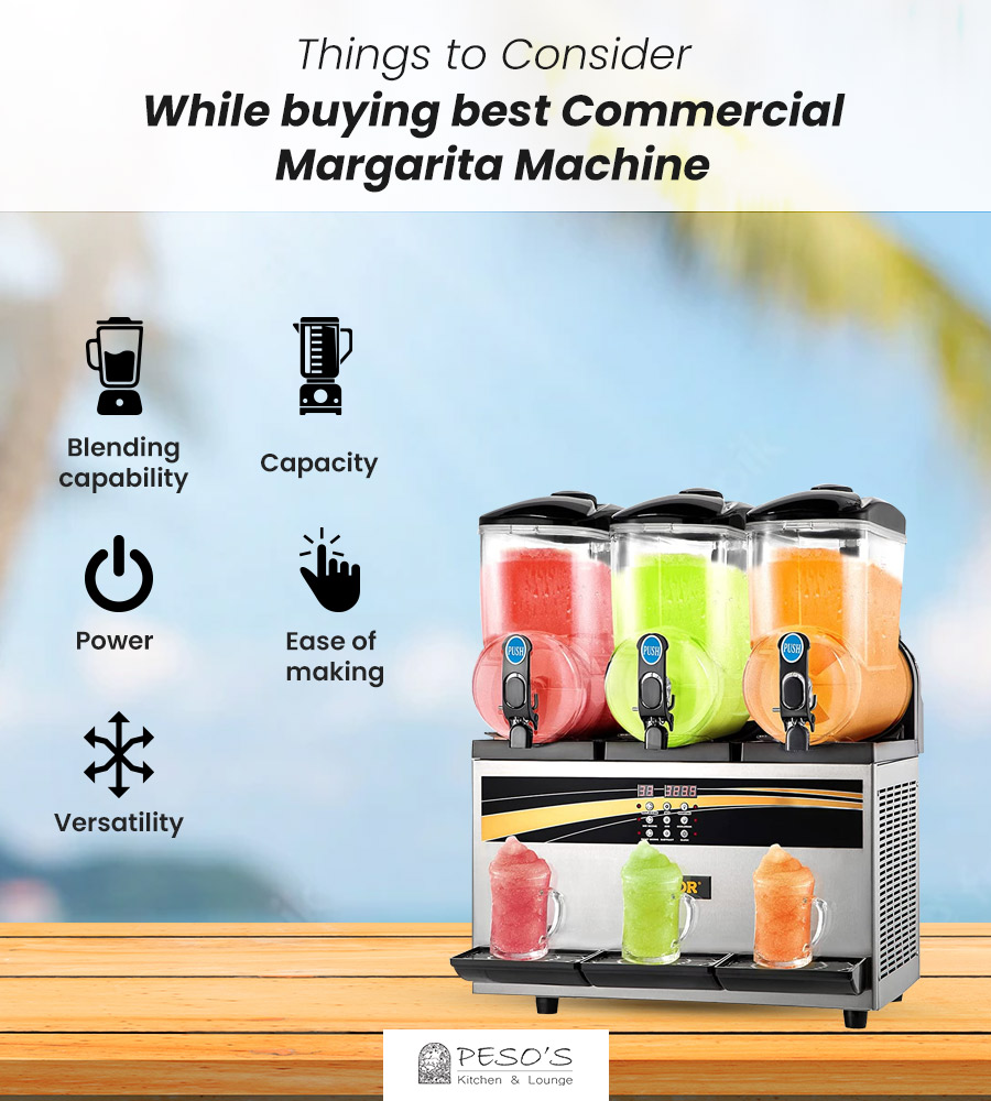 Things To Consider While Buying Best Commercial Margarita Machine