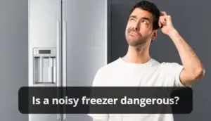 Is a noisy freezer dangerous?