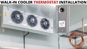 Walk in cooler thermostat