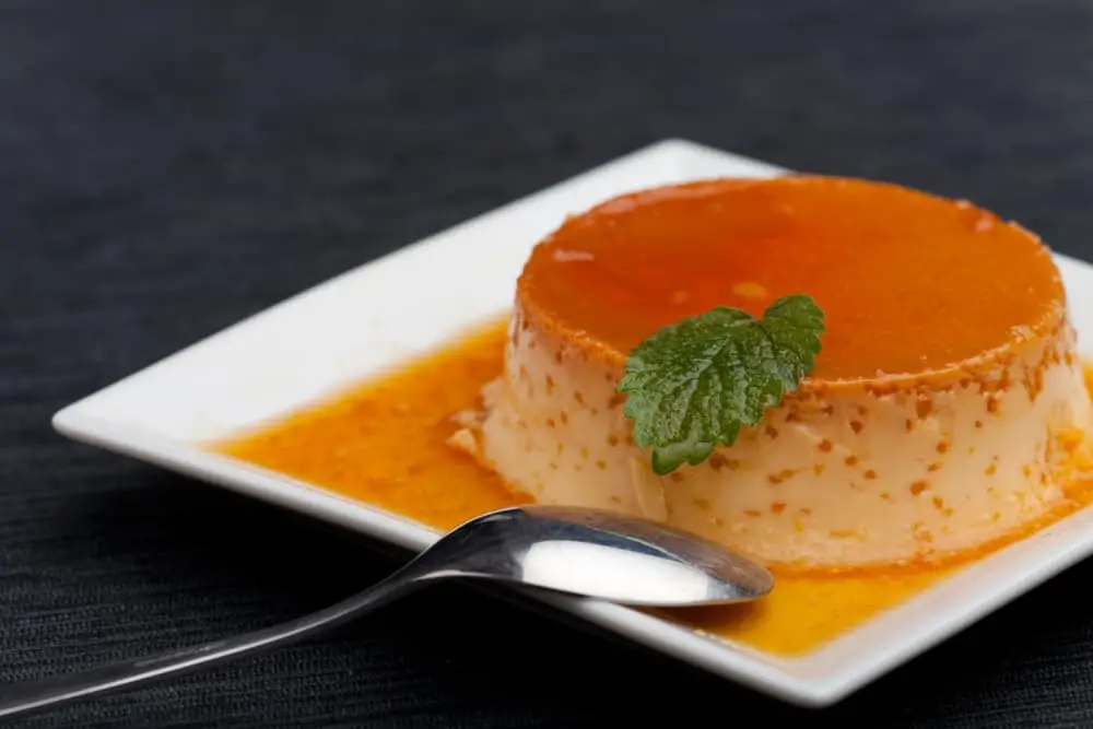 can you freeze a flan