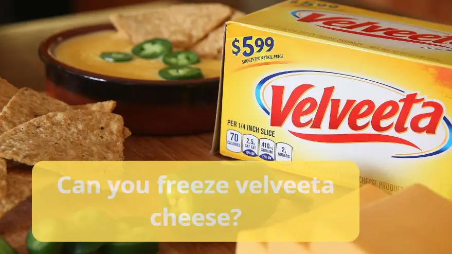 Can you freeze velveeta cheese?