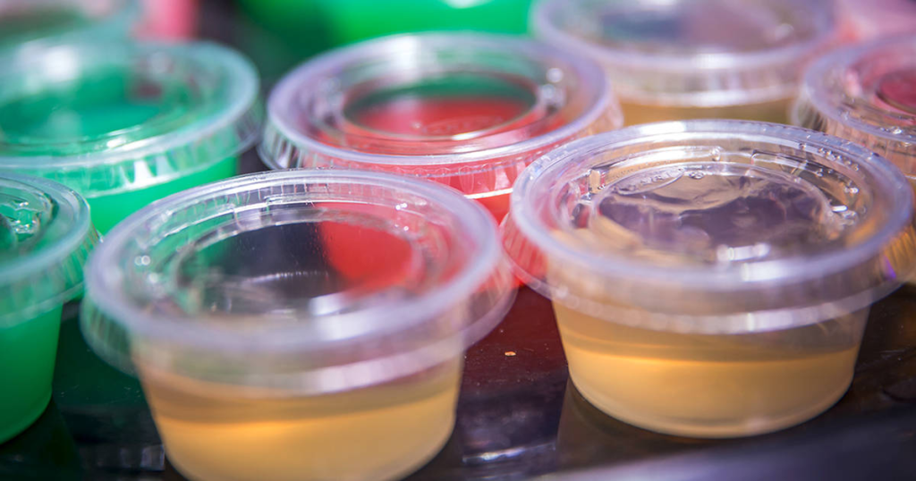 Can you put jello shots in the freezer?